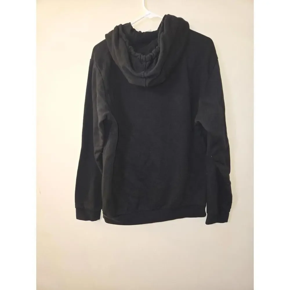 Adidas Black Hoodie with camo Logo, Men's Medium